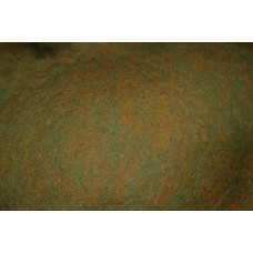 Cinamon color carded wool